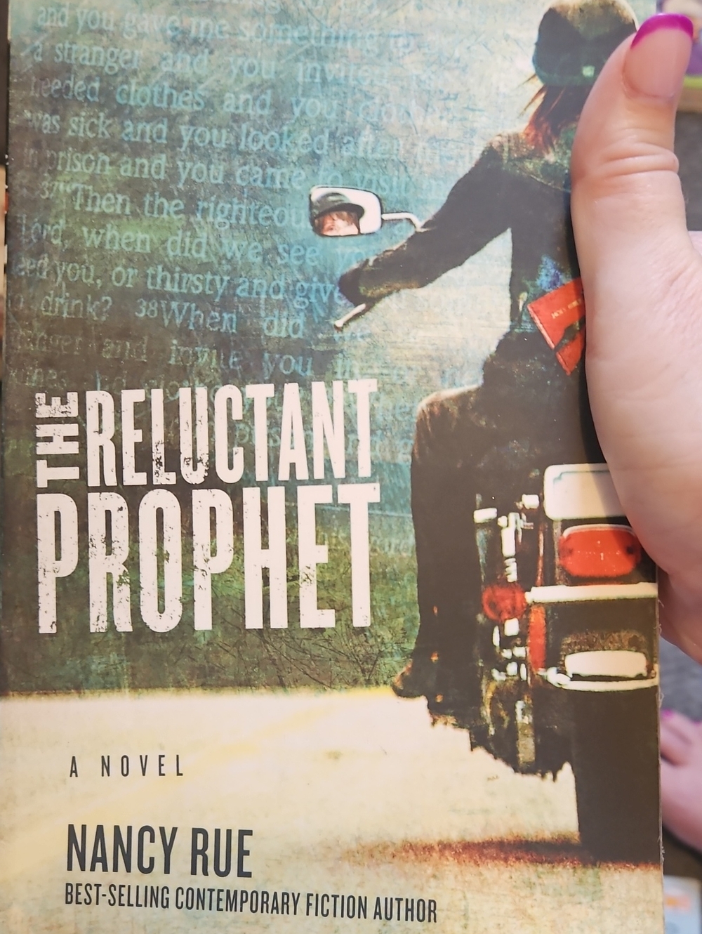 The Reluctant Prophet - Red and Black Cover